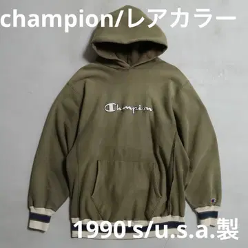 레어 레어 컬러 90s 챔피온 리버스 위브 후드티 새상품급 usa