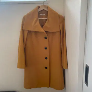 Lotta 머스타드 컬러 코트