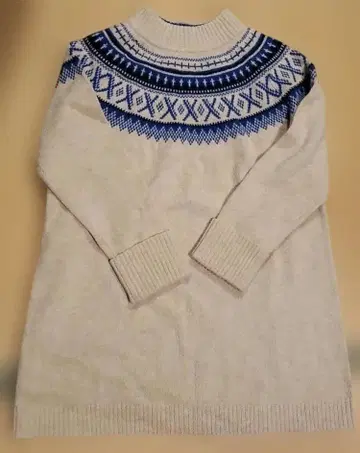 PONT de CHALONS 노르딕 무늬 스웨터 38