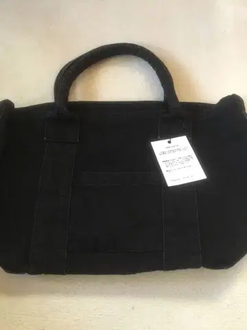 데님 블랙 토트백 론 헤르만