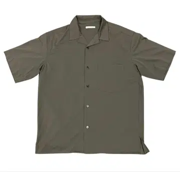 UNITED ARROWS 유나이티드 애로우즈 오픈 카라 반팔 셔츠 S/