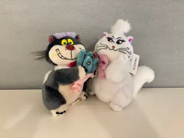 루시퍼 폼폼 봉제 인형 퍼 키체인