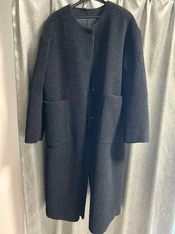 KBF 보아 코트 2way 노카라