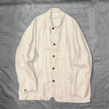 컨팩트 헤비 린넨 트윌 자켓