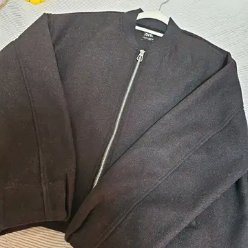 ZARA 노카라 자켓 L 블랙