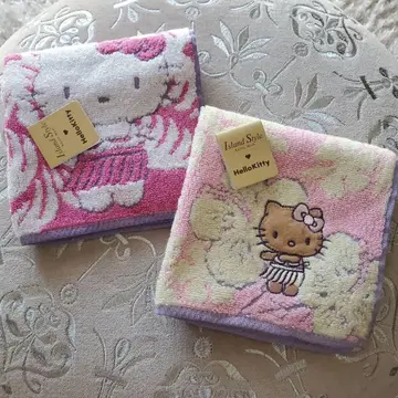 캐시맘 타월 손수건 헬로키티 새상품