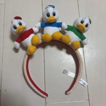 디즈니 덕트리오 머리띠