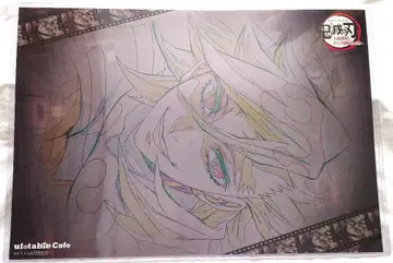 귀멸의 칼날 ufotablecafe 상현 집결 런치 매트 도우마