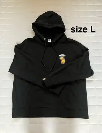 NASTY DOG 나스티도그 후드티 블랙 코튼 100%