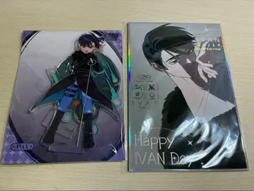 에이리언 스테이지 이반 아크릴 스탠드 에이스테 연말 색지