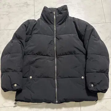 ADRER 블랙 다운 자켓