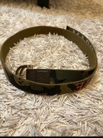 MARK & LONA 카모 패턴 벨트