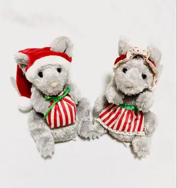 ty 비니 베이비즈 쥐 크리스마스