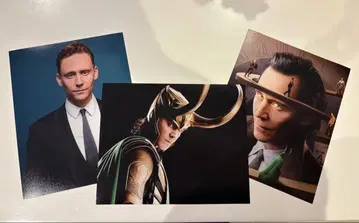 톰 히들스턴 / 로키 스틸 사진 3장 세트