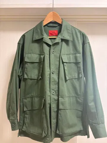 BLUE WORK 밀리터리 정글 퍼티그 자켓