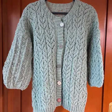 손뜨개질 스웨터