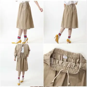 Champion 코듀로이 스커트