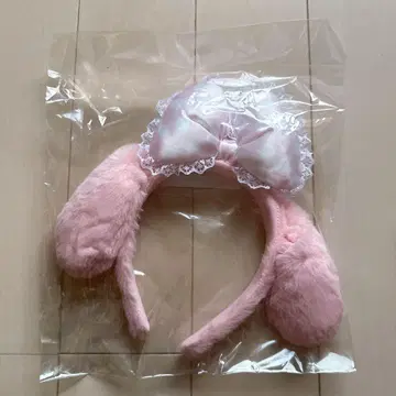 [ 미사용 새상품 ] 마이멜로디 머리띠 리본 포함
