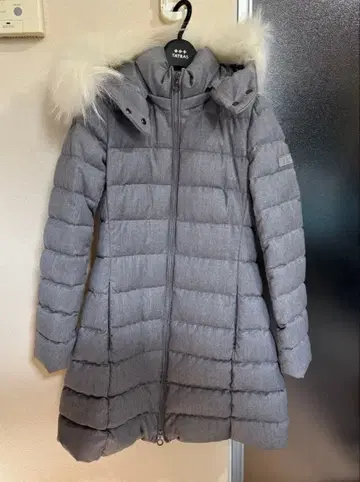 TATRAS 그레이 다운 자켓 후드 부착