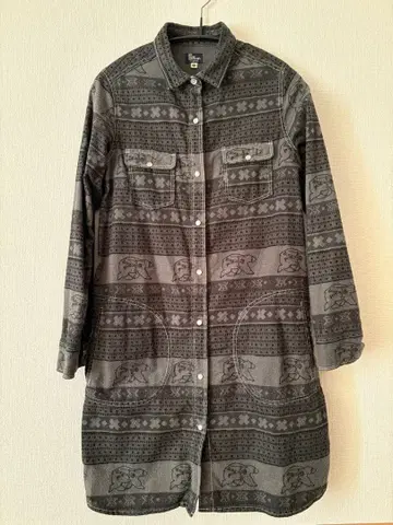 고슬로우 캐러밴 셔츠 원피스 긴팔