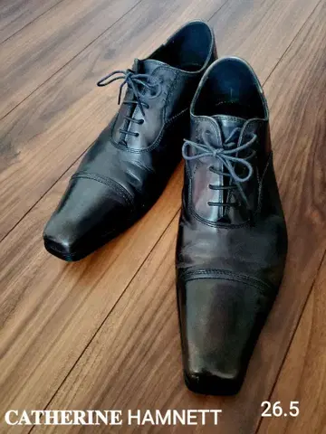 CATHERINEHAMNETT 드레스 신발 26.5 캐서린 햄넷 블랙