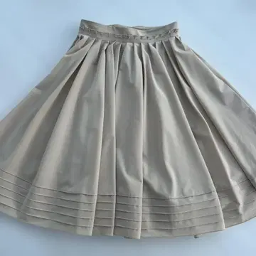 폭시 플레어 스커트