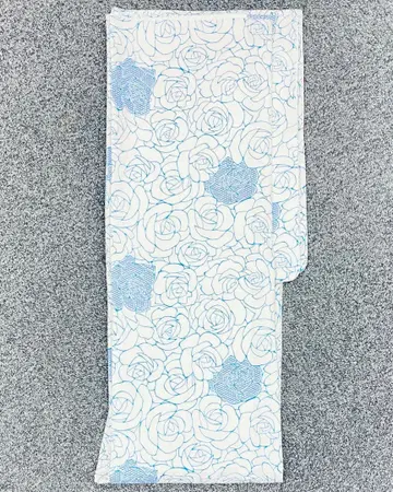 세탁 가능한 이중 기모노 L