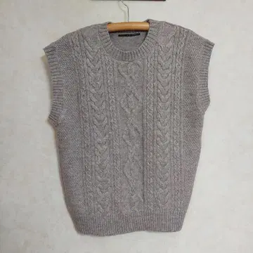 잔파 니트 베스트 여성용 M