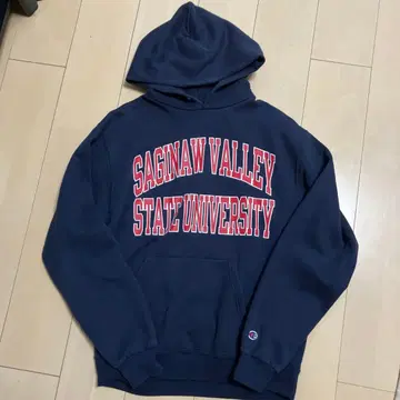 챔피온 칼리지 로고 후드티