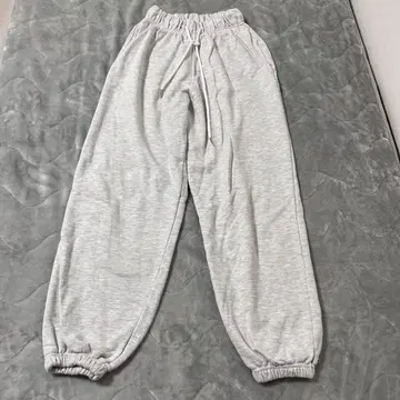 [ 미사용 새상품 ] 맨투맨 조거 팬츠 라이트 그레이