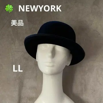 새상품급 NEWYORK 모자 LL 블랙