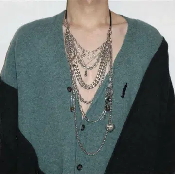 [ 새상품급 완판템 ] doublet/더블렛 2024aw 콜라보 목걸이