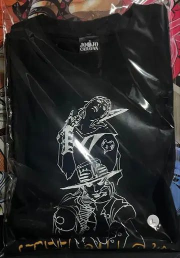 죠죠 캐러밴 T셔츠 L 사이즈