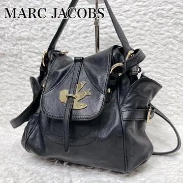 마크제이콥스 2way 숄더백 새 모티브 가죽 y2k