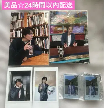 미사용 새상품 마네사진 타카노 아키라 컴프 세트