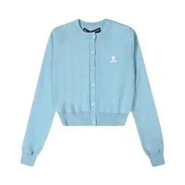 Rest&recreation 라이트 블루 니트 가디건 긴팔