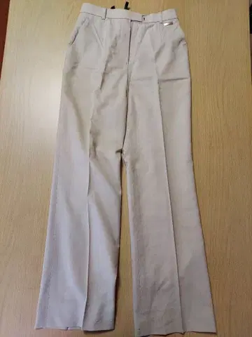 [ 미사용 새상품 ] DAKS 닥스 베이지 스트레이트 팬츠 여성용