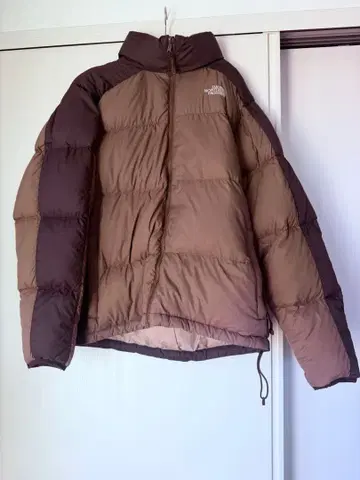 THE NORTH FACE 브라운 다운 자켓