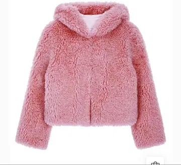 [ 가격 인상 검토 중 ] 레몬 프레트 에코 퍼 자켓 S 핑크