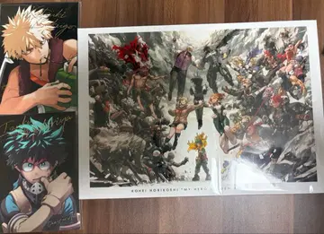 나의 히어로 아카데미아 전시회 세트