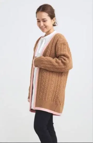 [ yori ] 팬시 헤임 케이블 가디건