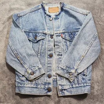 Bonjour Girl 라이트 블루 데님 자켓 프리 사이즈