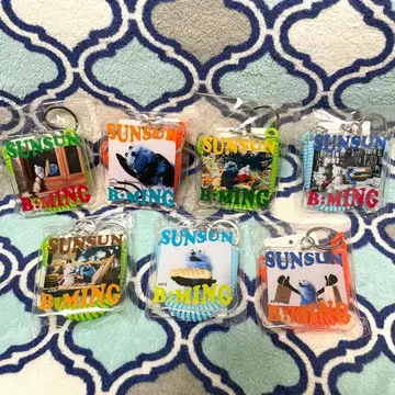 퍼펫 스 BEAMS 사진 키링 총 7종