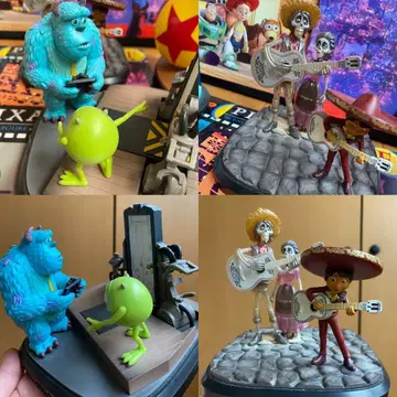 [ 새상품급 ] 픽사 복권 리멤버 미 몬스터 주식회사 피규어 묶음 판매