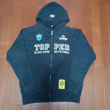 TOPPER 다크 블루 풀 지퍼 후디