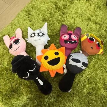 스플랜키 봉제 인형 7개