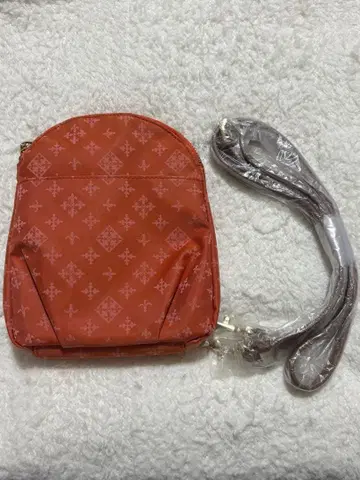 russet 숄더백 오렌지