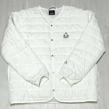GERRY 화이트 퀼팅 자켓 M 사이즈
