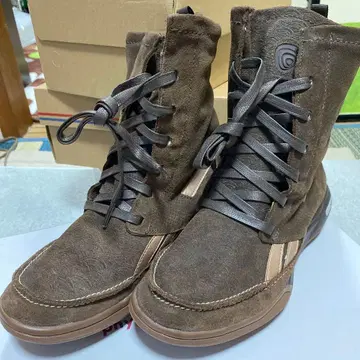 방한 발수 가공 리복 숏부츠 스웨이드 가죽 보아 이지톤