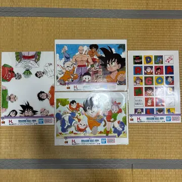 제일복권 드래곤볼 40th ~그 첫번째~ H상 클리어 포스터 4종